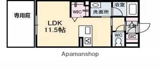 広島県広島市東区尾長西1丁目【アパート】の間取り