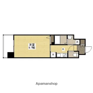 LaSante観音本町(旧S-RESIDENCE観音本町【11階】の間取り