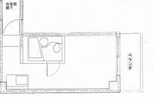 田川ビル【407号室号室】の間取り