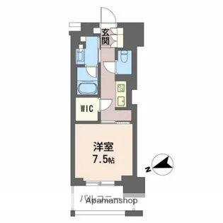 ザ・十日市プレイス【5階】の間取り