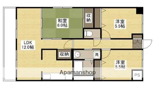メープルヒル高林【1階】の間取り