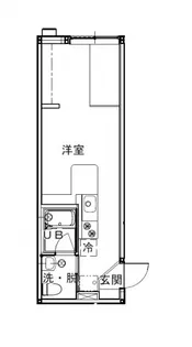 モーリスⅠ【105号室号室】の間取り
