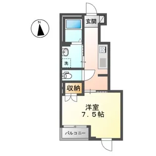 チコカメヤマ【1階】の間取り