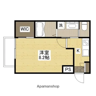 ルーク庚午北【2階】の間取り