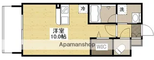 DER GLANZ.Y2比治山【6階】の間取り