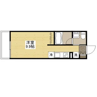 ヴィラ リヴィエールⅢ【305号室号室】の間取り