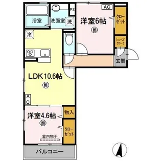 プリマベーラ【3階】の間取り