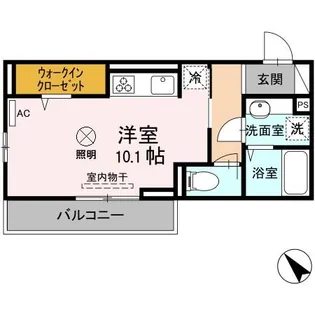サクラーレ【3階】の間取り
