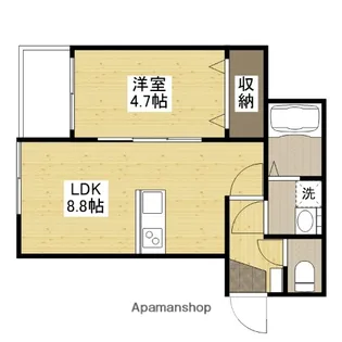リタリッチ五番館【3階】の間取り