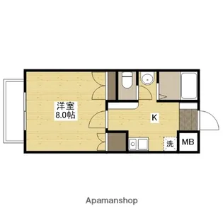 ピア サテライト【2階】の間取り