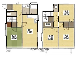 広島県広島市安佐南区相田6丁目【一戸建】の間取り