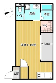 LE RIVAGE 大町東(ル リバージュ 大町東)【304号室号室】の間取り