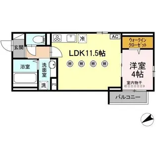 CASAニックス3【3階】の間取り