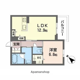 広島県広島市東区矢賀2丁目【マンション】の間取り