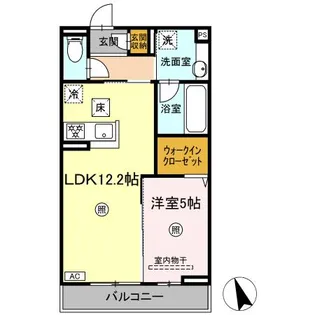 SouthernGion【1階】の間取り