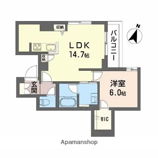BalloonflowerEast【3階】の間取り