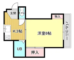 信本ビル【302号室号室】の間取り