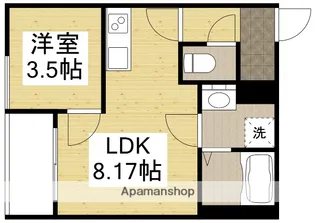 エフコート1【1階】の間取り