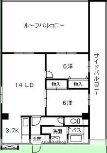 ISHIKAWA.BLD【2階】の間取り