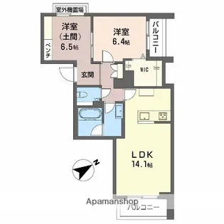 ALLUME【3階】の間取り