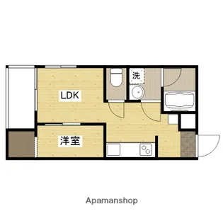 (仮称)MOVE旭園NORTH【3階】の間取り