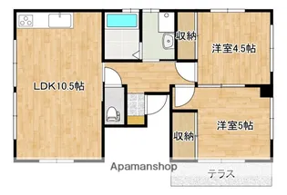 木原ビル【1階】の間取り
