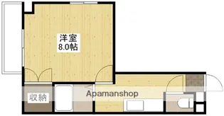 カーサ岡村【4階】の間取り