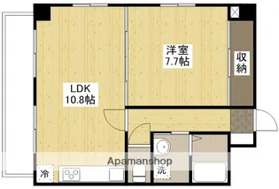 ブリスベン【301号室】の間取り