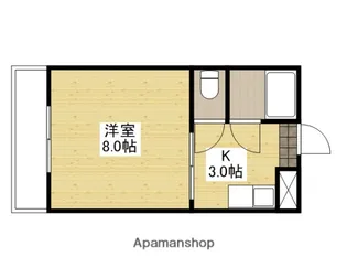 広島県広島市東区矢賀新町2丁目【マンション】の間取り