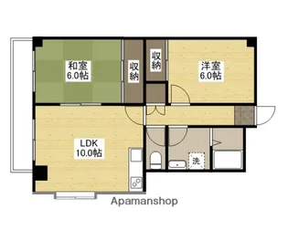 広島県安芸郡府中町石井城2丁目【マンション】の間取り