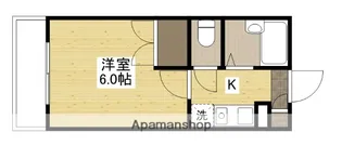ウエストサイドアベニュー【4階】の間取り