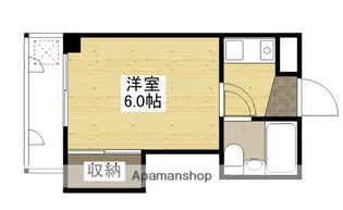 ライブコープ大州【4階】の間取り