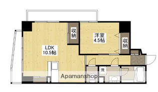 広島県広島市佐伯区五日市駅前3丁目【マンション】の間取り