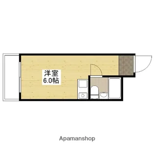 広島県広島市中区舟入南5丁目【マンション】の間取り