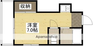 フォルテシモ住吉【7階】の間取り
