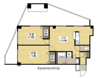 ハイム永田【1階】の間取り