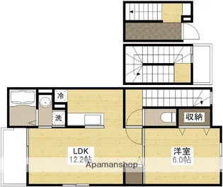 グリーンハウス【3階】の間取り