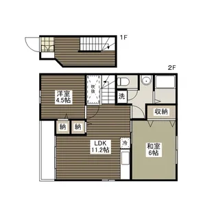 サンプレイス八木【2階】の間取り