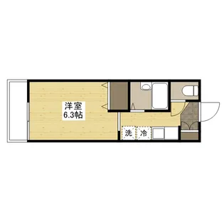 セジュール上瀬野【2階】の間取り