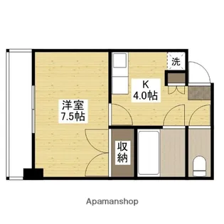 アベニュー牛田新町【5階】の間取り