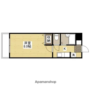 ウイング川内【3階】の間取り