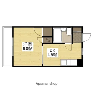 メゾン東雲Ⅰ【3階】の間取り