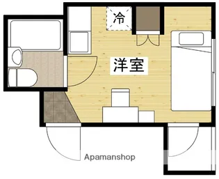 アスプロパラティ’3【2階】の間取り