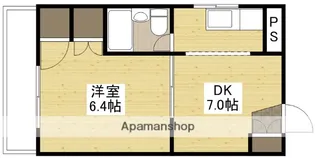 ニューフロンティアオカモト【5064号室】の間取り