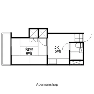 ニューフロンティアオカモト【4023号室】の間取り