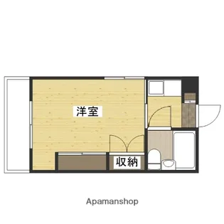 M山肩ビル【5階】の間取り