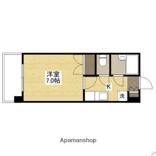 コンフォール三滝【2階】の間取り