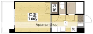 コンフォール三滝【5階】の間取り