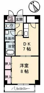 クレシェンド16【2階】の間取り
