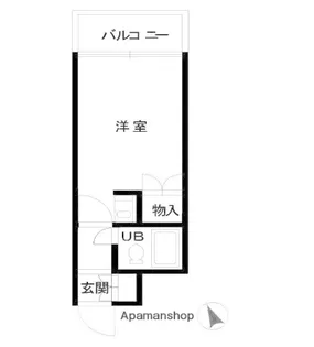 ワイアンドワイ宝町ビル【3階】の間取り